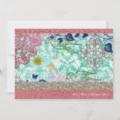 Invitations de mariage de Boho Chic Gypsy Ragbag (Dos)