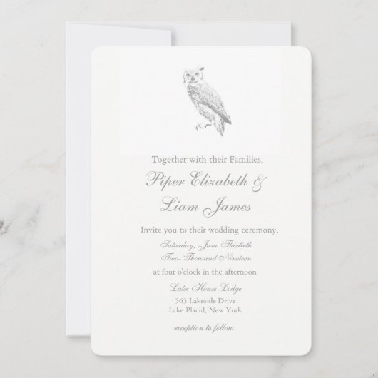 Invitations de mariage de choux (Devant)
