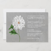 Invitations de mariage de Chrysanthemum (Devant)