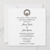 Invitations de mariage de Claddagh (Devant)