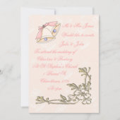 Invitations de mariage de cloches (Devant)