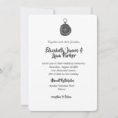 Invitations de mariage de Compass (Devant)