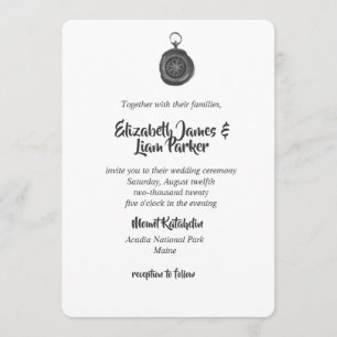 Invitations de mariage de Compass
