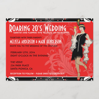 Invitations de mariage de costume d'aileron des