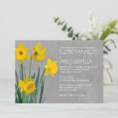 Invitations de mariage de Daffodil (Debout devant)