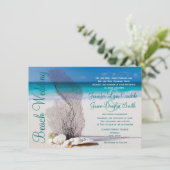 Invitations de mariage de destination de (Debout devant)