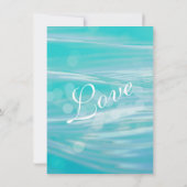 Invitations de mariage de destination de plage de (Dos)