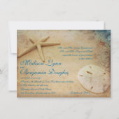 Invitations de mariage de destination de Rustic Be (Devant)