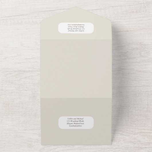 Invitations de mariage de destination RSVP | Chron (Dehors)