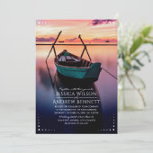 Invitations de mariage de destination Votre image (Debout devant)