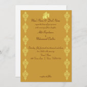 Invitations de mariage de Ganesha (Devant / Derrière)