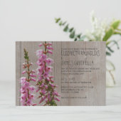 Invitations de mariage de Heather Russe (Debout devant)