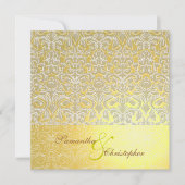 Invitations de mariage de la Belle Epoch (Devant)