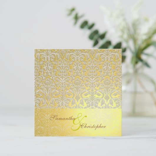 Invitations de mariage de la Belle Epoch (Debout devant)