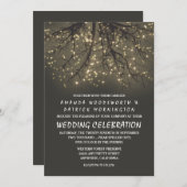 Invitations de mariage de la branche de l'arbre éc (Devant / Derrière)