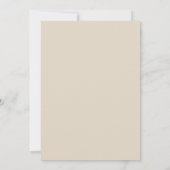 Invitations de mariage de la feuille de monstère t (Dos)