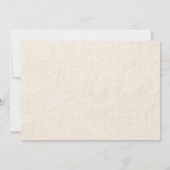 Invitations de mariage de la poule et de la dentel (Dos)