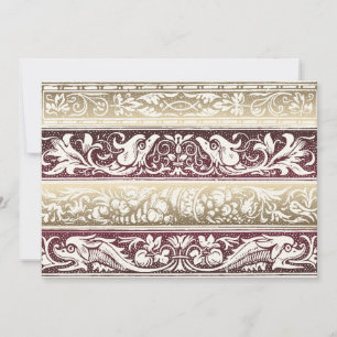 Invitations de mariage de la Renaissance