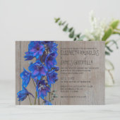 Invitations de mariage de Larkspur (Debout devant)
