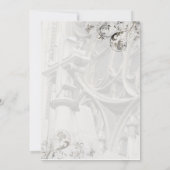 Invitations de mariage de l'église Modèles (Dos)