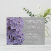 Invitations de mariage de Lilacs (Debout devant)