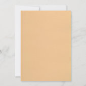 Invitations de mariage de luxe simple (Dos)