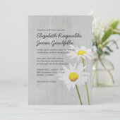 Invitations de mariage de maris Vintages (Debout devant)