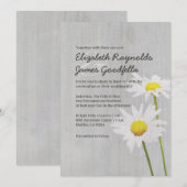Invitations de mariage de maris Vintages (Devant / Derrière)