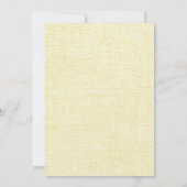 Invitations de mariage de Mason Jar Rustic en or v (Dos)