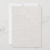 Invitations de mariage de Mason Jar, rustique rose (Dos)