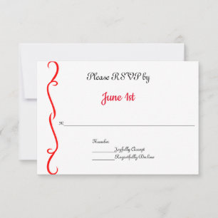 Invitations de mariage de moto Cartes RSVP