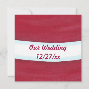 Invitations de mariage de Noël de père Noël Waist
