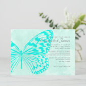 Invitations de mariage de papillons (Debout devant)