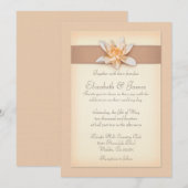 Invitations De Mariage De Pêche (Devant / Derrière)