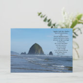 Invitations de mariage de plage (Debout devant)