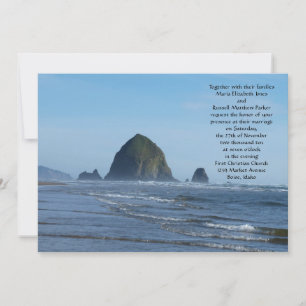 Invitations de mariage de plage