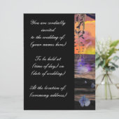 Invitations de mariage de plage (Debout devant)