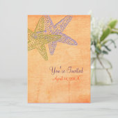 Invitations de mariage de plage (Debout devant)