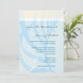 Invitations de mariage de plage (Debout devant)