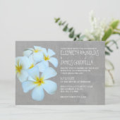 Invitations de mariage de Plumeria (Debout devant)