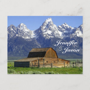 Invitations de mariage de Rocky Mountain à la gran