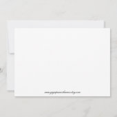 Invitations de mariage de Skully 2, amour éternel (Dos)