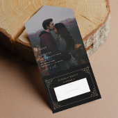 Invitations de mariage de Stardust Photo