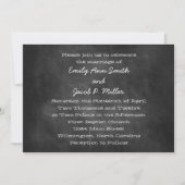 Invitations de mariage de tableau (Devant)