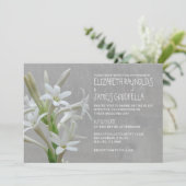 Invitations de mariage de Tuberose (Debout devant)