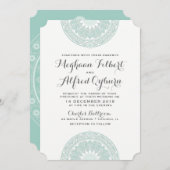 Invitations de mariage de Versailles (Devant / Derrière)