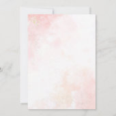 Invitations de mariage de Whispers roses (Dos)