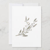 Invitations De Mariage De Wreath Pour Le Deuxième  (Dos)