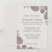 Invitations de mariage Décontractées (Devant / Derrière)