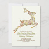Invitations de mariage Deer Fall Woodland (Devant)